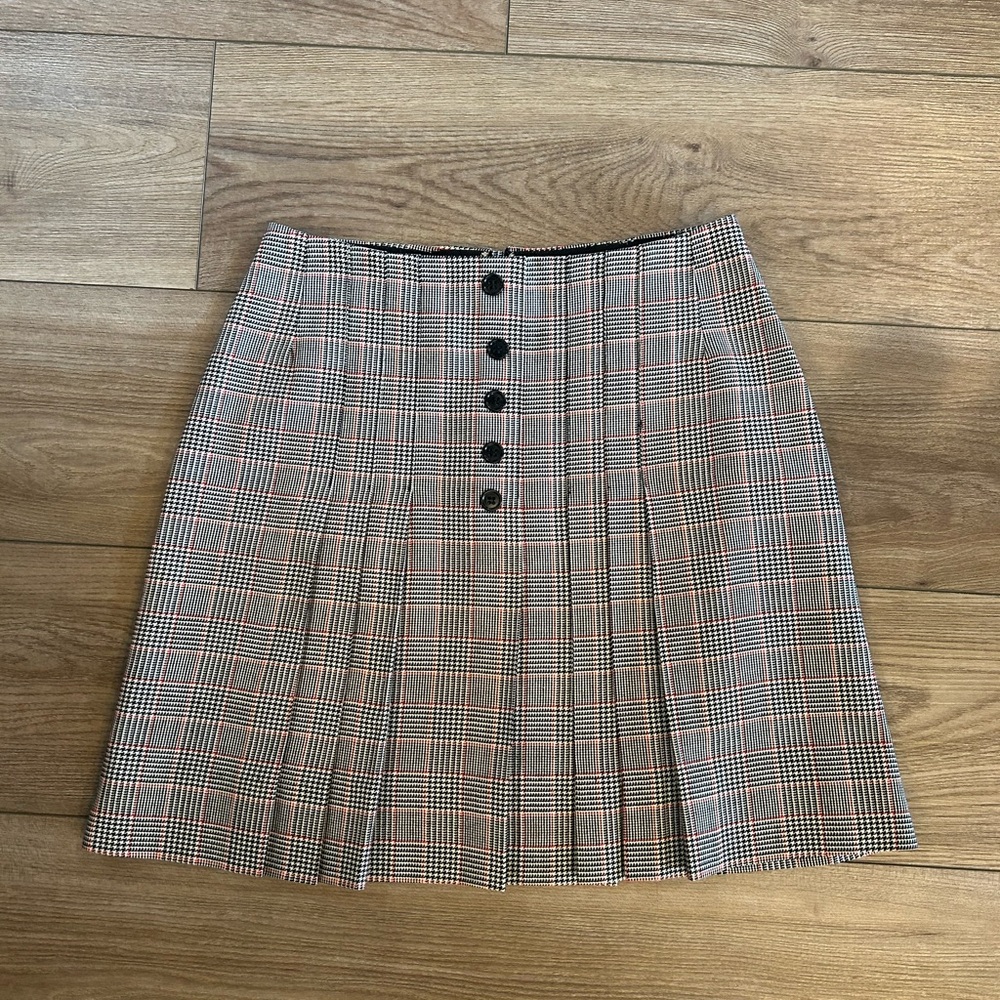 Vintage Glenbrooke Plaid Pleated Skirt XS 26” Waist 90s Y2K Preppy Academia - Picture 7 of 8